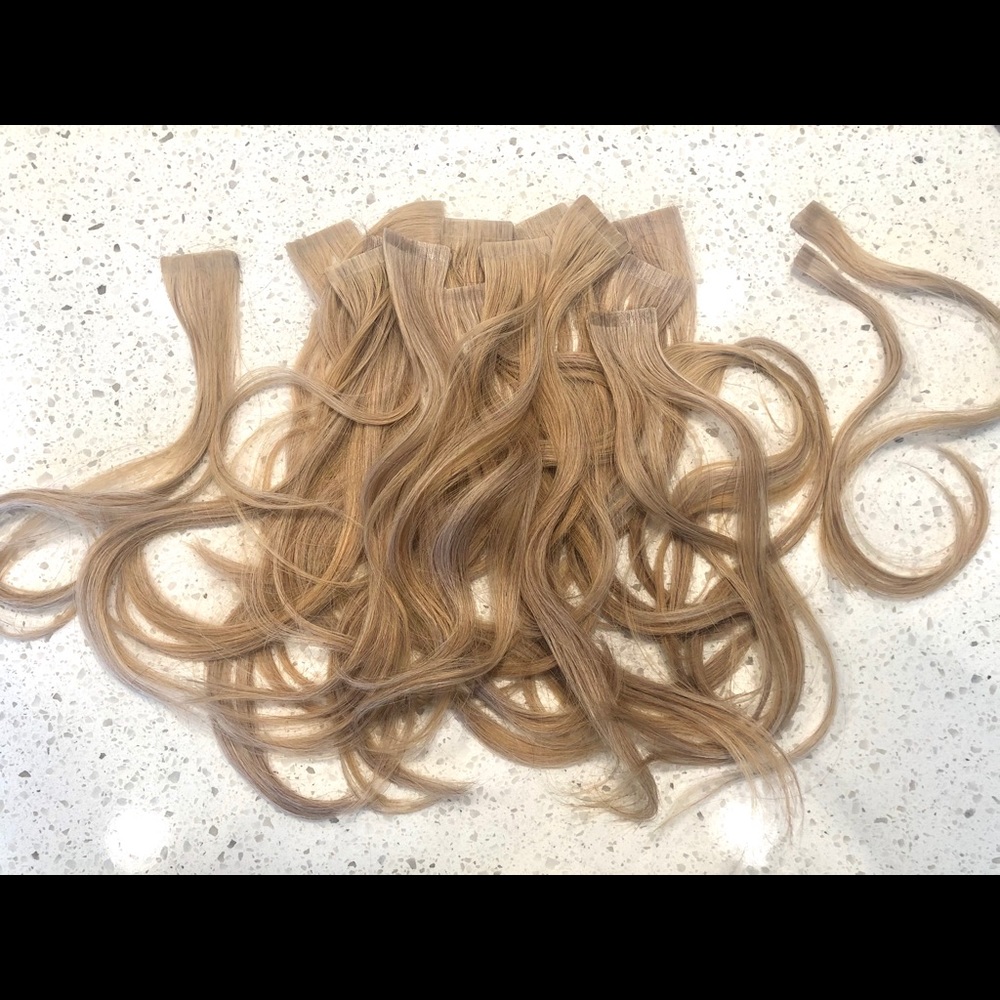 Hot heads tape in extensions